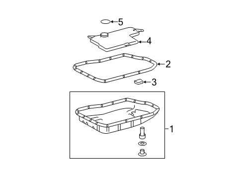 2010 Toyota Camry Automatic Transmission, Maintenance Diagram 2 - Thumbnail