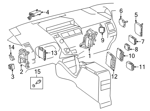 2015 Toyota Prius V Lane Departure Warning Diagram 2 - Thumbnail