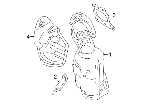 2020 Toyota Avalon Exhaust Manifold Diagram 2 - Thumbnail