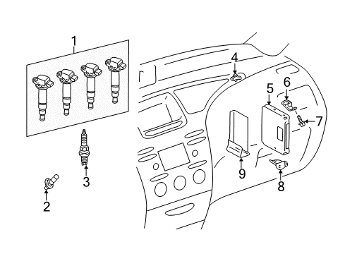 2001 Toyota Prius Ignition System Diagram