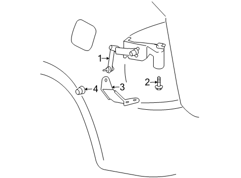 2008 Toyota Prius Ride Control Diagram