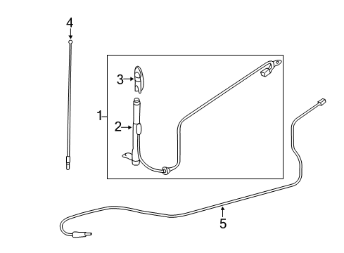 2004 Toyota Sienna Pole Sub-Assembly, PILLA Diagram for 86309-AE010