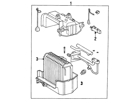 1993 Toyota MR2 Air Conditioner Diagram 2 - Thumbnail