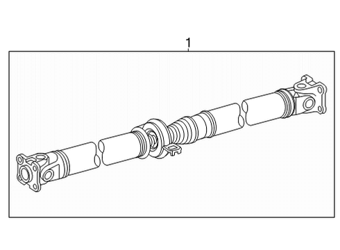 2014 Toyota RAV4 Axle & Differential - Rear Diagram 1 - Thumbnail