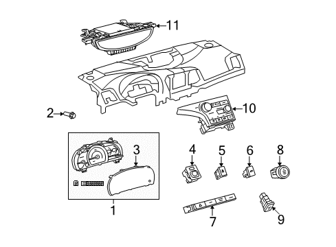 2010 Toyota Venza Lift Gate, Electrical Diagram 1 - Thumbnail