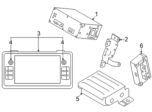 2023 Toyota GR86 Sound System Diagram