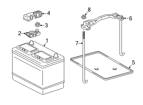 2022 Toyota Tacoma Battery Diagram