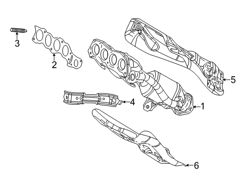 2022 Toyota Corolla Exhaust Manifold Diagram 4 - Thumbnail