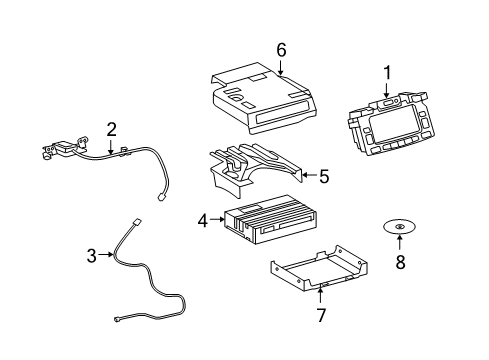 2007 Toyota Highlander Global Positioning System Diagram 2 - Thumbnail