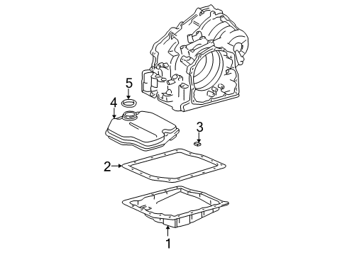 2006 Toyota Camry Transaxle Parts Diagram 1 - Thumbnail