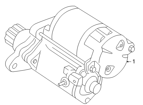 2011 Toyota Corolla Starter, Electrical Diagram