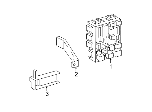 2010 Toyota Yaris Block Assembly, Driver S Diagram for 82730-52G50