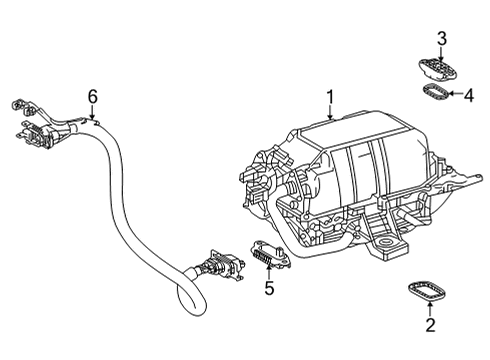 2017 Toyota Mirai Electrical Components Diagram 1 - Thumbnail