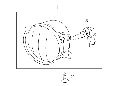 2013 Toyota Matrix Fog Lamps Diagram