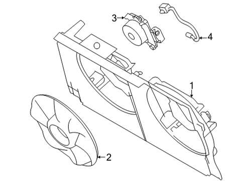 2022 Toyota GR86 FAN Diagram for SU003-10429