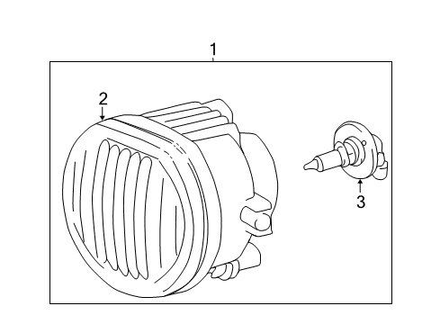 2003 Toyota Matrix Fog Lamps Diagram