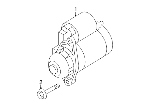 2017 Toyota Yaris Starter Diagram