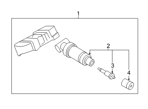 2020 Toyota GR Supra Tire Pressure Monitoring, Electrical Diagram