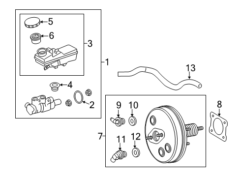 2019 Toyota Corolla Dash Panel Components Diagram 2 - Thumbnail