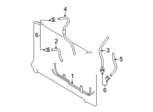 2010 Toyota Corolla Trans Oil Cooler Diagram 3 - Thumbnail