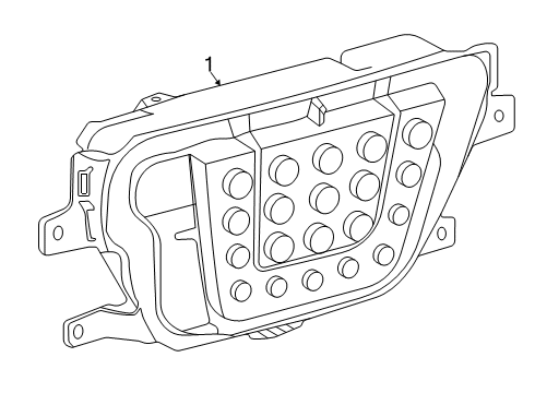 2022 Toyota GR Supra Backup Lamps Diagram