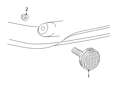 2010 Toyota Corolla Rear Reflector Diagram