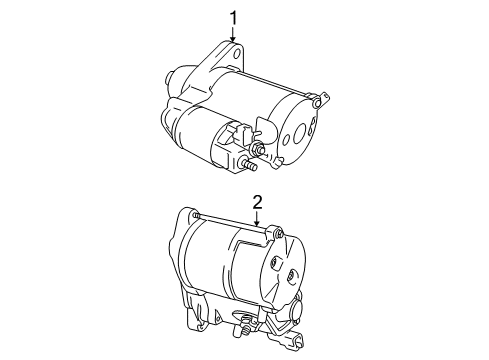 2007 Toyota Tundra Starter, Electrical Diagram 1 - Thumbnail