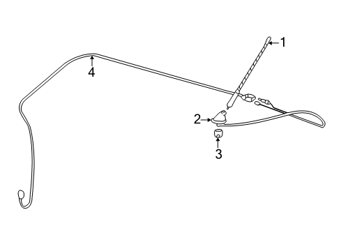 2005 Scion xA Antenna & Radio Diagram