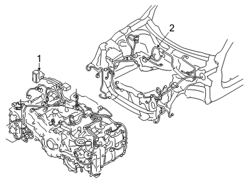 2023 Toyota GR86 Wiring Harness Diagram