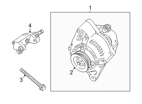 2003 Toyota Tundra Alternator Diagram 2 - Thumbnail