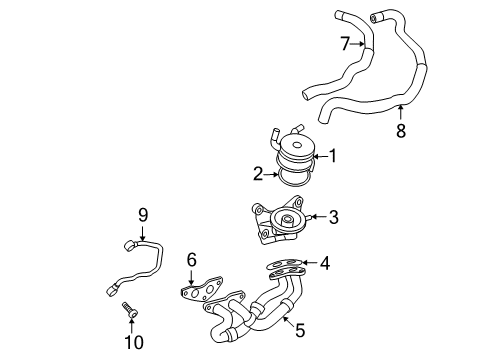 2010 Toyota Sienna Oil Cooler Diagram