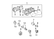 2004 Toyota RAV4 Speedometer Diagram - 83800-42B00