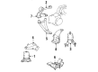 1992 Toyota Camry Engine Mount Diagram - 12321-74250