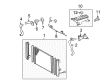 2012 Toyota RAV4 Coolant Reservoir Hose Diagram - 16261-28070