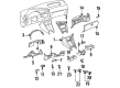 1999 Toyota Celica Glove Box Diagram - 55501-20150-C0