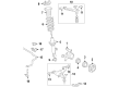 2014 Toyota Tacoma Wheel Bearing Diagram - 90366-A0001