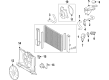 2009 Toyota Matrix Fan Motor Diagram - 16363-0T100