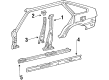 1986 Toyota Corolla Front Cross-Member Diagram - 57408-12040