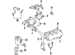 1998 Toyota Supra EGR Valve Gasket Diagram - 25627-46030