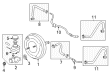 2014 Scion FR-S Brake Master Cylinder Diagram - SU003-10514