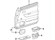 1996 Toyota T100 Armrest Diagram - 74231-34010-B0