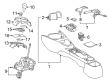 2014 Toyota Yaris Shift Knob Diagram - 33504-52160-C0