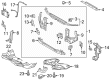 2008 Toyota Tacoma Radiator Support Diagram - 53029-04010