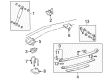 Toyota T100 Bump Stop Diagram - 48341-35050