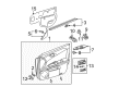 2011 Toyota Avalon Door Seal Diagram - 68171-AC020