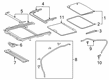 2021 Toyota Corolla Sunroof Diagram - 63201-02131