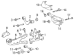 2019 Toyota Highlander Trailing Arm Diagram - 48760-0E080