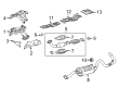 2016 Toyota Tacoma Exhaust Heat Shield Diagram - 17167-75190