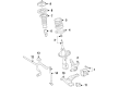 2013 Toyota Prius V Sway Bar Kit Diagram - 48811-12A40