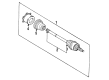 1990 Toyota Cressida Axle Shaft Diagram - 42340-22090